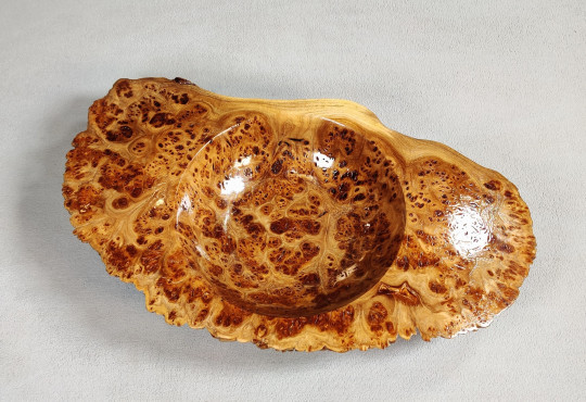 Handmade Wooden Candy Bowl / Elm Burl Wood